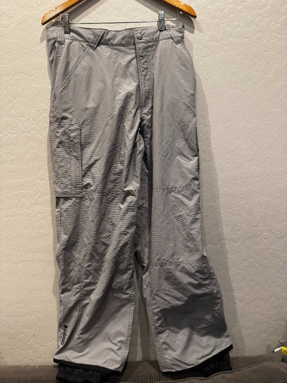 Columbia Sportswear Gray Cargo Snow Pants Women's L